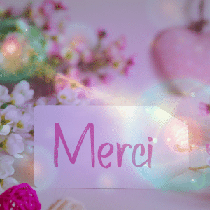 merci merci fleur